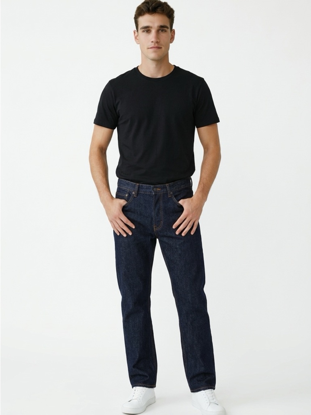 The Kooples France Classic Straight Dark Blue Men’s Jeans 30x30 button fly nwy